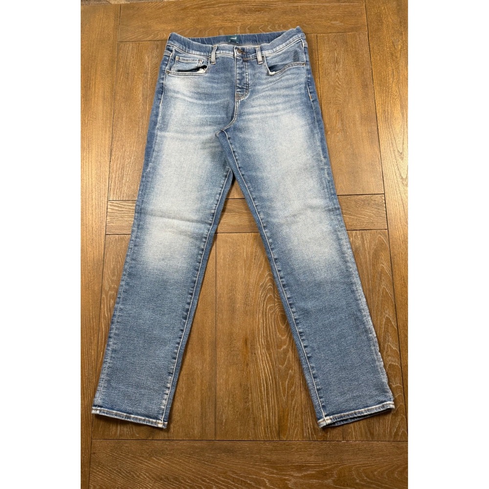 JAG Valentina Straight Jeans Womens 12/32 Blue High Rise Stretch Denim